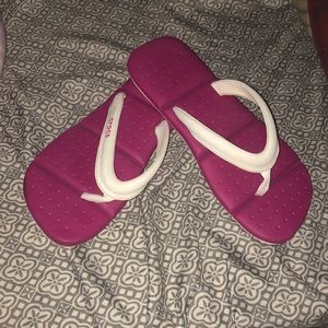 Crocs flip flops
